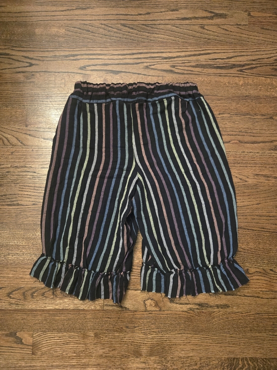 Pants - Rainbow Stripe Ruffle Bloomers